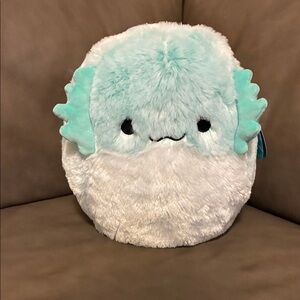 Squishmallows Fuzzamallow Flannery Axolotl 12”
